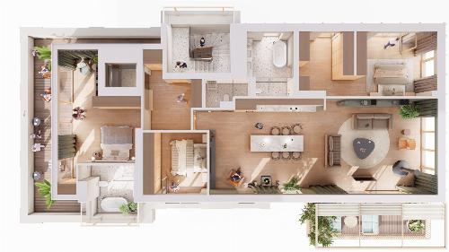 Dorobanti-Capitale,  penthouse imobil exclusivist 8